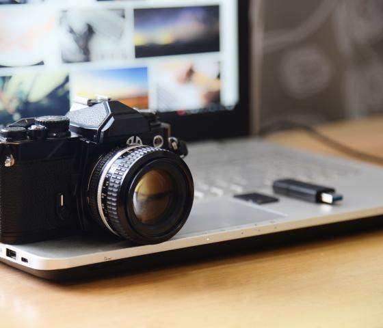 Camera on computer