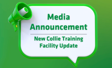 New Collie Training Facility Update